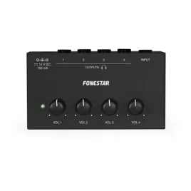 fonestar-fda-4a-wzmacniacz-sluchawkowy-koncentrator-z-4-wyjsciami