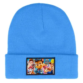 czapka-beanie-zimowa-ciepla-niebieska-dla-dzieci-z-motywem-zuma-mix-wzorow