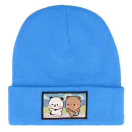 czapka-zimowa-ciepla-niebieska-dziecieca-z-motywem-cute-bears-mix-wzorow