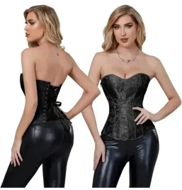 sexy-czarny-modelujacy-wzorzysty-gorset-m
