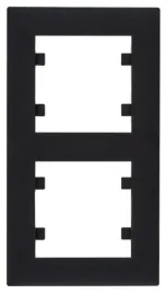 lumina-intense-ramka-podwojna-2-krotna-pion-czarna