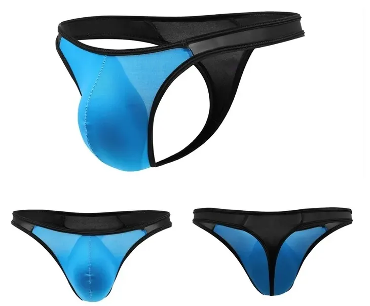sexy-niebiesko-czarne-stringi-soft-xxl-stan-nowy