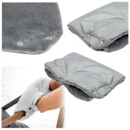 rekawiczki-mufka-do-wozka-sanek-wiatroszczelna-polar-plusz-ciepla-szara-sza