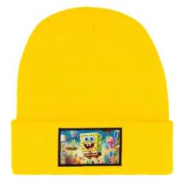 czapka-zimowa-dziecieca-spongebob-world-bajka-prezent-wzory-zolta