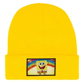 czapka-zimowa-dziecieca-spongebob-tecza-bajka-prezent-wzory-zolta
