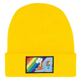 czapka-zimowa-dziecieca-my-little-pony-czar-kucyki-prezent-wzory-zolta