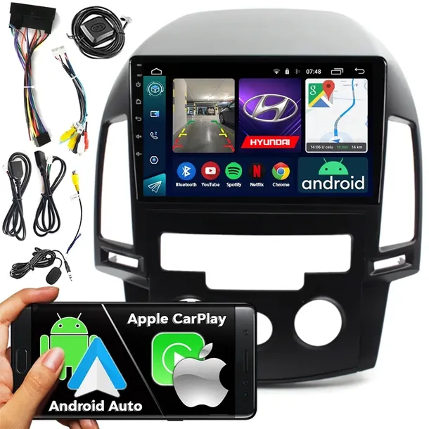 RADIO SAMOCHODOWE 2DIN NCS RS-305 HYUNDAI i30 2007-2012 ANDROID NAWIGACJA