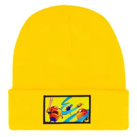 czapka-zimowa-ciepla-zolta-dla-dzieci-z-motywem-gruanddru-wiele-wzorow
