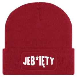 czapka-jesienna-bawelniana-zimowa-czerwona-beanie-jeb-iety-na-prezent-wzory