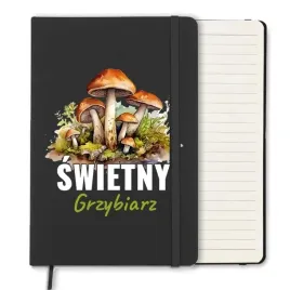 notes-w-linie-120-str-czarny-prezent-dla-grzybiarza-najlepszy-grzybiarz-wz
