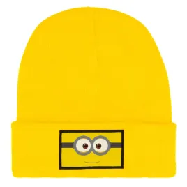 czapka-zimowa-ciepla-zolta-dziecieca-z-motywem-despicable-me-mix-wzorow