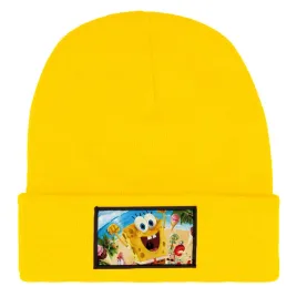 czapka-zimowa-dziecieca-spongebob-przygoda-bajka-prezent-wzory-zolta