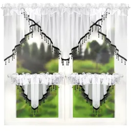 lamrekin-zazdrostka-80x400cm-biala-woal-55x200cm-czarne-koraliki
