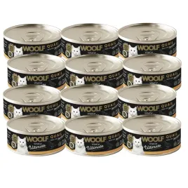 woolf-wild-cat-ultimate-can-sterilised-quail-pate-przepiorka-zgrzewka-12x85