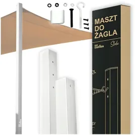 maszt-slup-do-zagla-konstrukcja-do-ogrodu-regulowana-wysokosc-240-cm-bialy