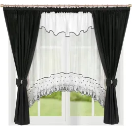 komplet-firan-z-zaslonami-kolor-czarny-do-salonu-kuchni-z-tasma-160x400cm