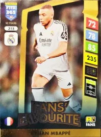 panini-fifa-365-2025-fans-favourite-315-kylian-mbappe-real-madryt