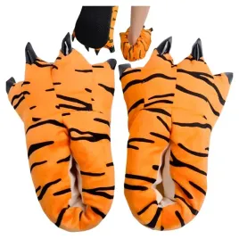 bambosze-uniwersalne-pluszowe-kapcie-tygrysek-pazury-lapy-kapcie-unisex-m-s