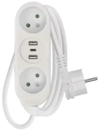 przedluzacz-listwowy-2-gniazda-2xusb-a-usb-c-2m-biala-listwa-zasilajaca