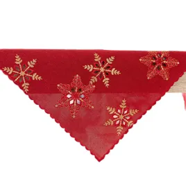 bieznik-czerwony-z-haftem-na-swieta-zlote-sniezynki-85x85cm-ozdoba-na-stol