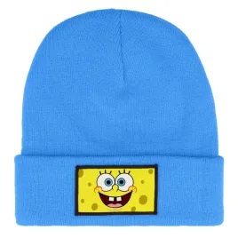 czapka-zimowa-dziecieca-spongebob-klasyk-bajka-prezent-wzory-niebieska