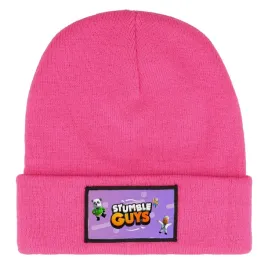 czapka-beanie-zimowa-ciepla-rozowa-dla-dzieci-z-motywem-games-mix-wzorow