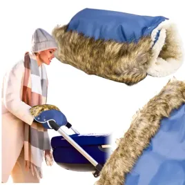 ocieplacz-rekawiczki-mufka-do-wozka-sanek-wiatroszczelna-ciepla-granatowa