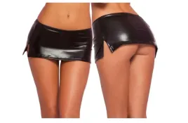 sexy-czarna-mini-spodniczka-vinyl-m-l