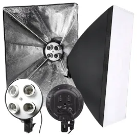zestaw-2w1-lampa-studyjna-swiatlo-stale-ciagle-4x-zarowki-i-softbox-50x70cm