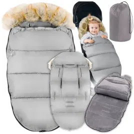 spiworek-otulacz-z-futerkiem-szary-zimowy-do-wozka-gondoli-sanki-pokrowiec