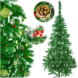 piekna-choinka-sztuczna-jak-zywa-drzewko-swiateczne-180cm-szyszki-jarzebina