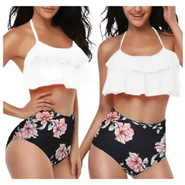 bikini-z-wysokim-stanem-hiszpanka-stroj-kapielowy-falbanka-bialy-czarny-xl