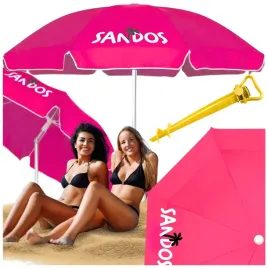 rozowy-parasol-plazowy-ogrodowy-skladany-duzy-pokrowiec-z-podstawa-lamany