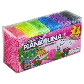 masa-plastyczna-sensoryczna-piankolina-brokatowa-6-kolorow