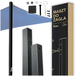 maszt-slup-do-zagla-zacieniacza-do-ogrodu-regulowana-wysokosc-240-cm-grafit