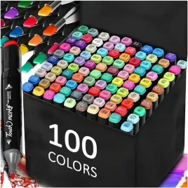 markery-alkoholowe-100-szt-mazaki-pisaki-flamastry-dwustronne-touch-zestaw