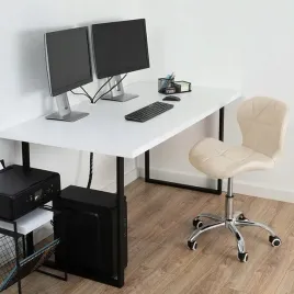 fotel-biurowy-bezowy-krzeslo-biurowe-obrotowe-welurowe-do-biurka-wygodny