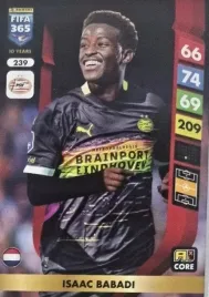panini-fifa-365-2025-core-239-isaac-babadi-psv-eindhoven