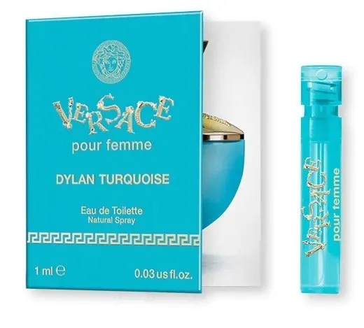 Próbka Versace Dylan Turquoise Pour Femme EDT W 1ml