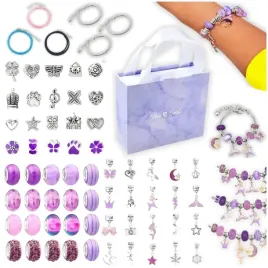 zestaw-do-robienia-bransoletek-bizuterii-dla-dzieci-zawieszka-charms-fiolet