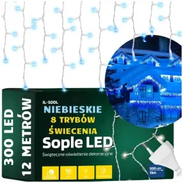 lampki-sople-niebieskie-zewnetrzne-swiateczne-kurtyna-swietlna-led-na-dom