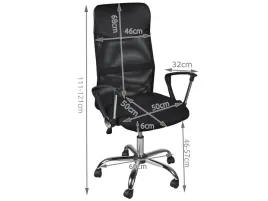 czarny-fotel-krzeslo-biurowe-obrotowe-czarne-siatka-regulowany-gamingowy