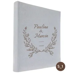 album-60-czarnych-stron-szary-personalizacja-pamiatka-slubna-imiona