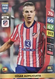 panini-fifa-365-2025-core-266-cesar-azpilicueta-atletico-madryt