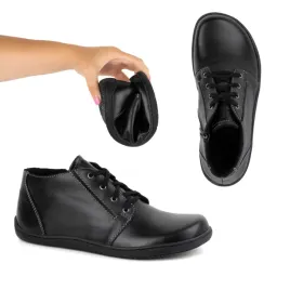 buty-damskie-skorzane-barefoot-za-kostke-z-zamkiem-787-czarny-41