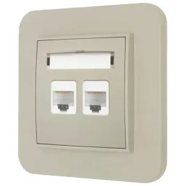 gniazdo-internetowe-rj45-2x-z-ramka-zaokraglona-seria-mini-kolor-taupe