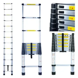 drabina-teleskopowa-skladana-rino-38m-przystawna-150kg-aluminiowa-lekka