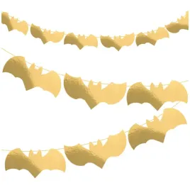 baner-na-halloween-nietoperze-girlanda-zlota-dekoracje-przyjecie-impreza