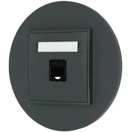 gniazdo-internetowe-rj45-1x-z-ramka-okragla-seria-mini-kolor-grafitowy-mat