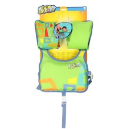 kamizelka-dmuchana-do-plywania-kapok-z-rekawkami-zielona-3-6lat-13-30kg